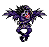Ryuk twisting himself into a hug.